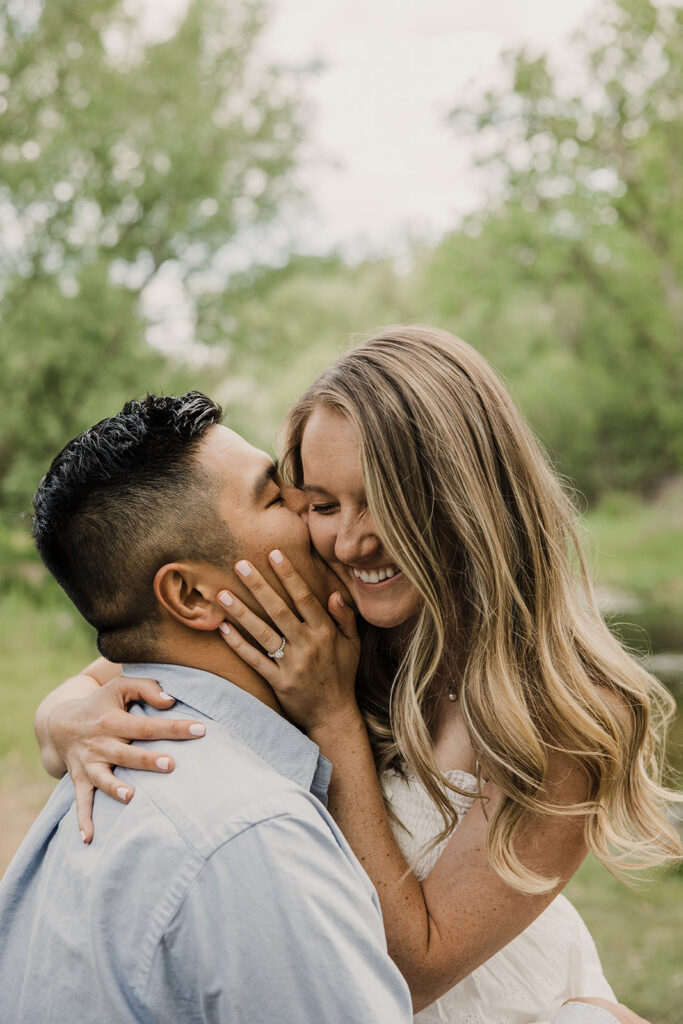 Colorado summer engagement photos