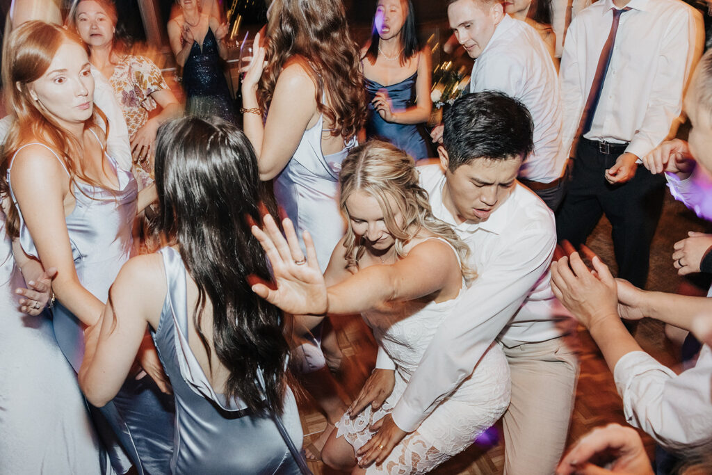 Wedding reception at Aerie on Copper Mountain in Colorado