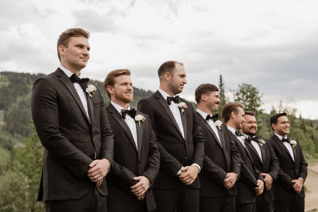 Steamboat, Colorado mountain wedding ceremony