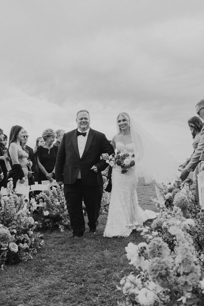 Steamboat, Colorado mountain wedding ceremony